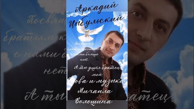 Аркадий Цыбульский А ты ушёл братец мой слова и музыка Михаила Волошина 2022 смотреть онлайн