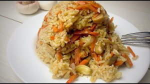 Самый ВКУСНЫЙ РАССЫПЧАТЫЙ ПЛОВ с Грибами! ВСЯ СЕМЬЯ БУДЕТ В ВОСТОРГЕ! Быстрый и Вкусный Ужин