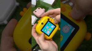 Детский фотоаппарат с моментальной печатью