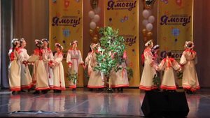 #НаследникиТрадиций Образцовый фольклорный ансамбль "Забавушка" "Фрагмент обряда Троица" (г. Тверь)
