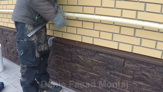Отделка Каркасного Дома Панелями под Кирпич Клинкерный. Монтаж  Фасадных Панелей Под Кирпич.