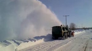Как чистят снег в России