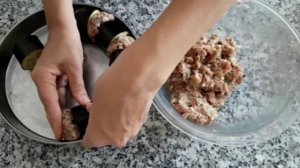 ОЧЕНЬ ВКУСНЫЙ УЖИН ИЗ БАКЛАЖАНОВ С ФАРШЕМ. БАКЛАЖАН-КЕБАБ !!!