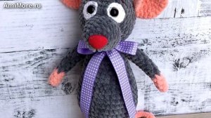 Амигуруми: схема Умопомрачительная крыса. Игрушки вязаные крючком - Free crochet patterns.