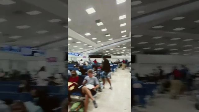 Cancun international airport departure