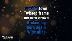 Billy Idol - Bitter Taste - Karaoke Version from Zoom Karaoke