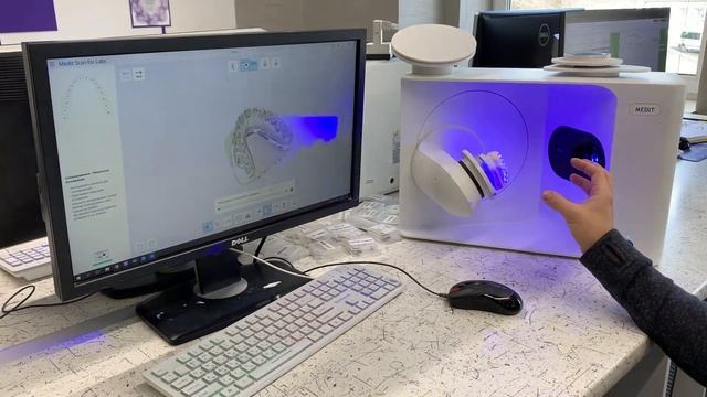 Сканируем неразборную модель на 3D сканере Medit 710 смотреть онлайн