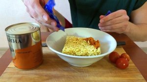 ТАК РОЛЛТОН(ДОШИРАК) Я ЕЩЕ НЕ ГОТОВИЛ. Готовим мясной доширак на быстрый обед