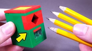 Как Сделать Точилку для Карандашей из ЛЕГО !