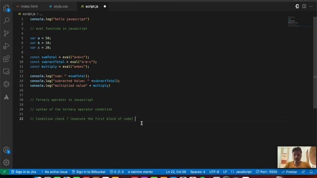 Eval() Function in JavaScript | Complete JavaScript Tutorial for Beginners | Tutort Academy