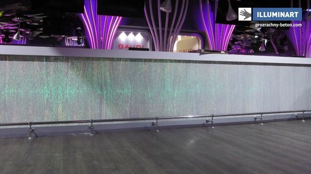 Барная стойка из прозрачного бетона смотреть онлайн