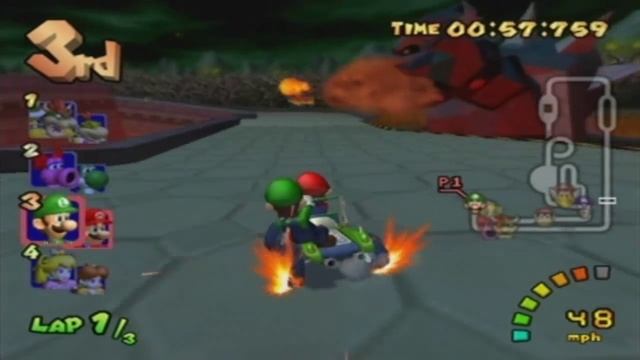 Mario Kart: Double Dash!! Walkthrough - 100cc Special Cup (HD) смотреть онлайн