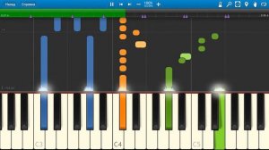 T-Killah ft. Лоя - Вернись (на пианино Synthesia)