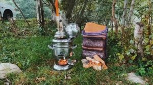 Самовар на дровах турецкий