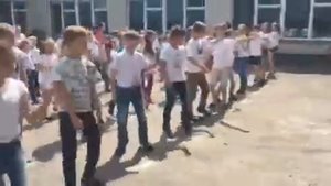 Наш флешмоб на закрытие лагеря