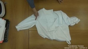 БЛУЗКА - КРОЙ, МОДЕЛИРОВАНИЮ И ПОШИВ ЖЕНСКОЙ БЛУЗКИ - уроки кройки и шитья Тимофеева Тамара
