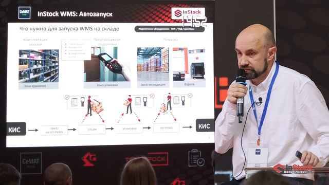 Облачная WMS  аренду InStock WMS Автозапуск- презентация на СЕМАТ 2022