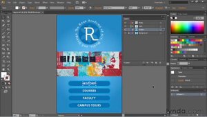 Урок 88. Сворачивание, блокирование и удаление слоев в Adobe Illustrator. Обучение с нуля