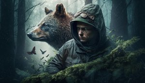 Первая серия выживания в лесу с дикими зверями
