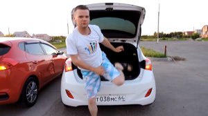 KIA ceed vs Hyundai i30 Гонки на асфальте и по ухабам.