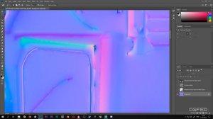 ИСПРАВЛЕНИЕ КАРТЫ НОРМАЛЕЙ В SUBSTANCE PAINTER / PHOTOSHOP