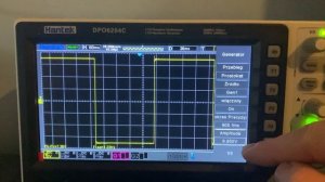 Test oscyloskopu HANTEK DPO6204C (DPO6000 SERIES)