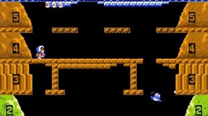 ICE CLIMBER gameplay 8-bit, NES, Dendy