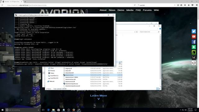 Avorion Dedicated Server Setup for Windows смотреть онлайн