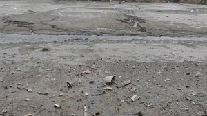 Северное водохранилище г. Ростова-на-Дону опустело из-за аварии на дамбе. март 2021