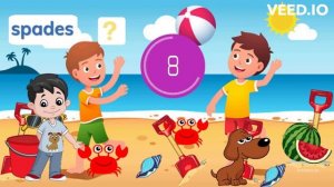 How many... | Summer Vocabulary for kids | There are... Game