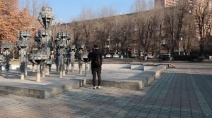 Прогулка в Ереване зимой