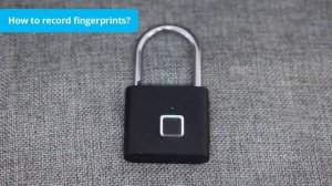 Умный замок, который открывается отпечатком пальца | Замок с алиэкспресс