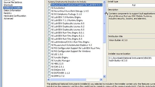 LabVIEW Tutorial 41 - Creating EXE Installers (Enable Integration)
