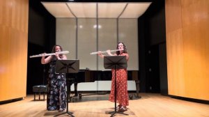 Through & Between for alto and bass flute by Zachery Meier