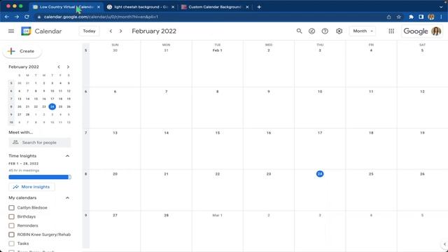 Adding a Background to your Google Calendar смотреть онлайн