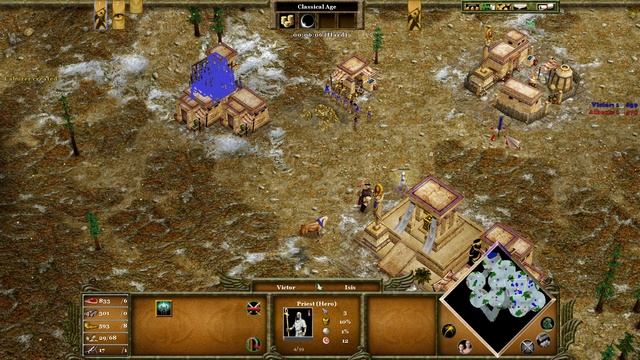 Age of Mythology - Egyptian Fast Heroic (Build Order) смотреть онлайн