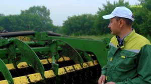 Видеоинструкция настройки чизельно-дискового агрегата ЧДА-5