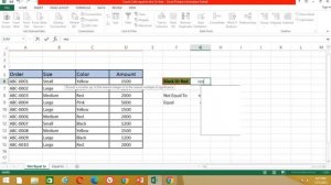 Count Cell Not Equal to This or That in Excel |