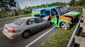 BeamNG Drive - Реалистичные автомобильные аварии и погони.