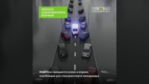 Пропуск спецтранспорта ёлочкой