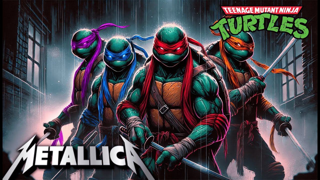 Metallica - Черепашки Ниндзя (Udio Ai Cover) смотреть онлайн