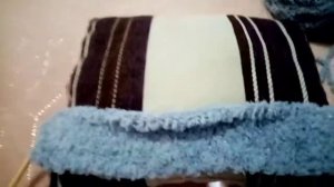 Чехол на подушку из плюшевой пряжи. Не МК! Скорее обзор пряжи Yarn Art Happy