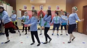 Флешмоб на морской вечеринке!!!