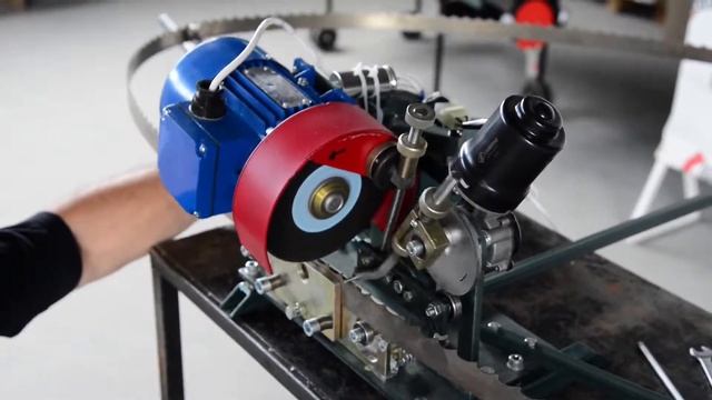 Заточной станок GM-3 для ленточных пил по дереву. смотреть онлайн