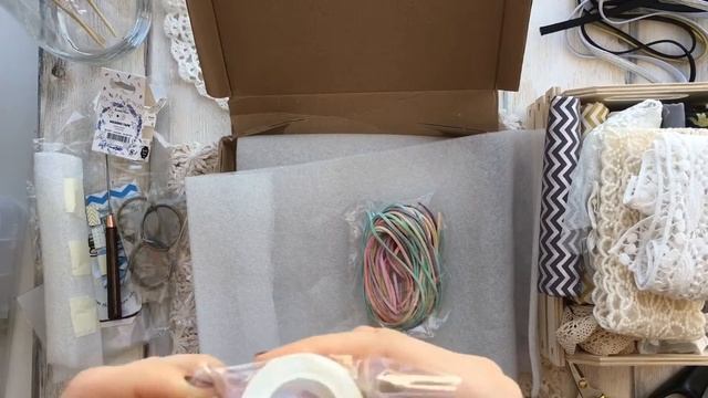 Распаковка посылки с материалами для скрапбукинга #скраппокупки смотреть онлайн