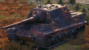 Jagdtiger - УДАЧА... НАСТЫРНЫЙ ПРОТИВНИК СПОЛЗ СО СКАЛЫ И ПЕРЕВЕРНУЛСЯ - 10 Кил 9,7К Дамаг