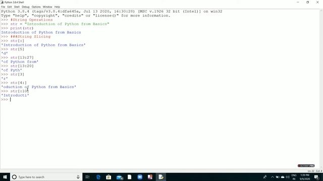 String Operations in Python | Part 3 | Python Tutorial | Basic of Python | python for beginner