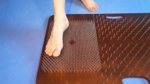 Анатомическая универсальная доска с гвоздями. Стояние и лежание на гвоздях. Йога. Садху. Медитация.