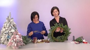 Рождественский венок из еловых веток своими руками. Создаем красивый декор с помощью экоматериалов.