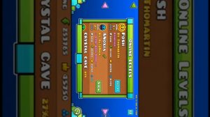 Играем в геометри даш #2 / собираем ключи для сундуков на 5 ключей))